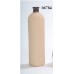 CERAMIC VASE 4” x 4” x 15” Beige- CLOSEOUT SALE !!